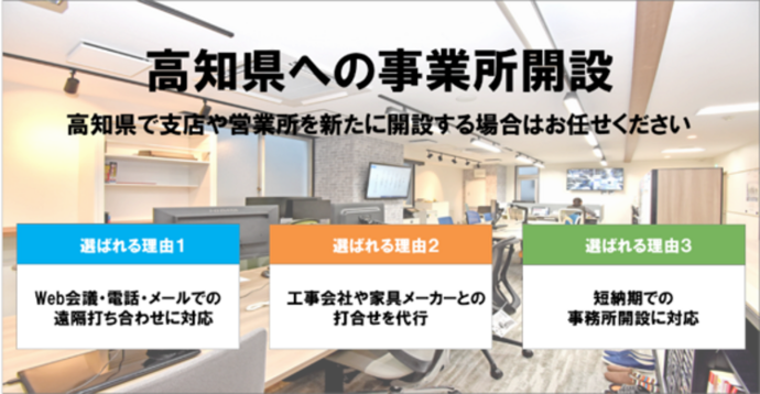 事業所開設ならお任せください！